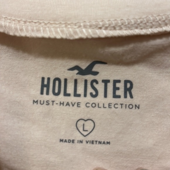Hollister Cream Long-sleeve Shirt - Picture 3 of 3